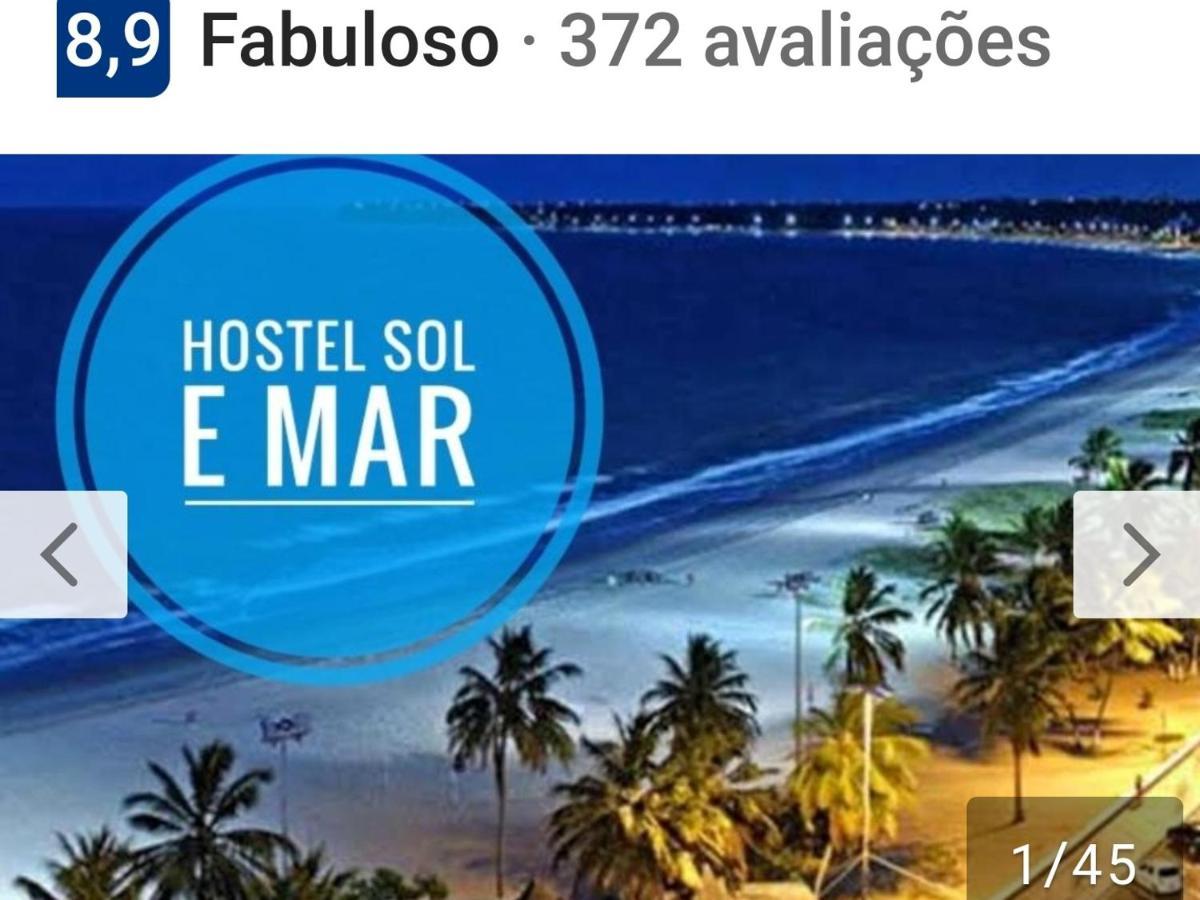 Hostel E Pousada Sol E Mar João Pessoa Esterno foto