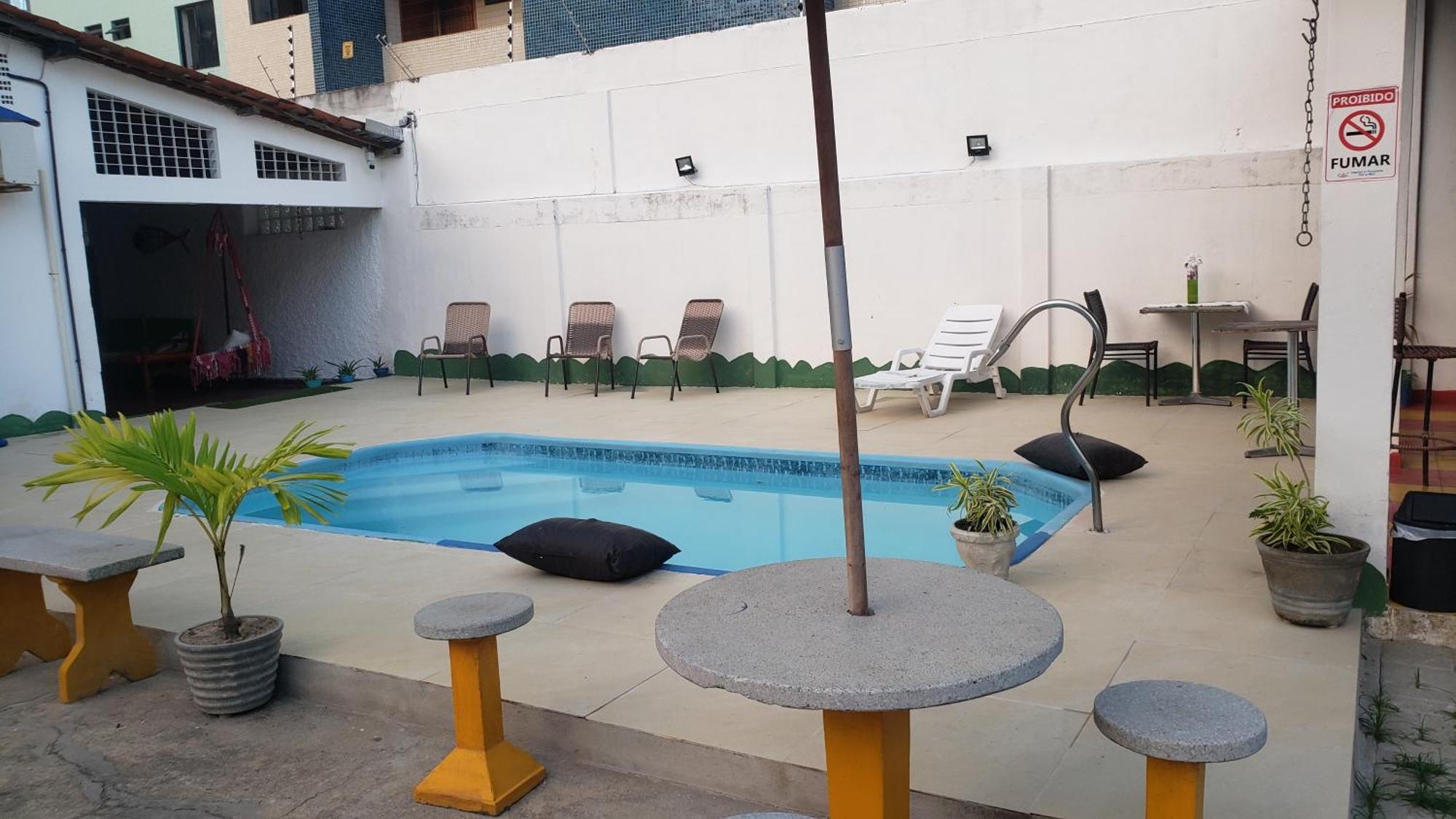 Hostel E Pousada Sol E Mar João Pessoa Esterno foto