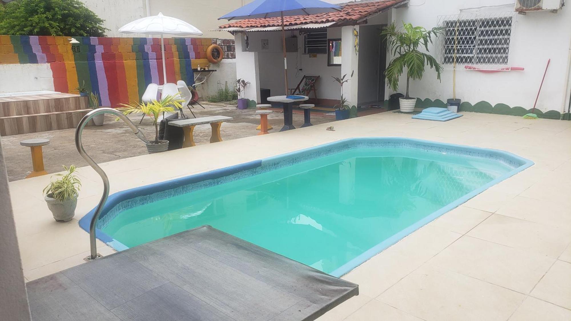 Hostel E Pousada Sol E Mar João Pessoa Esterno foto