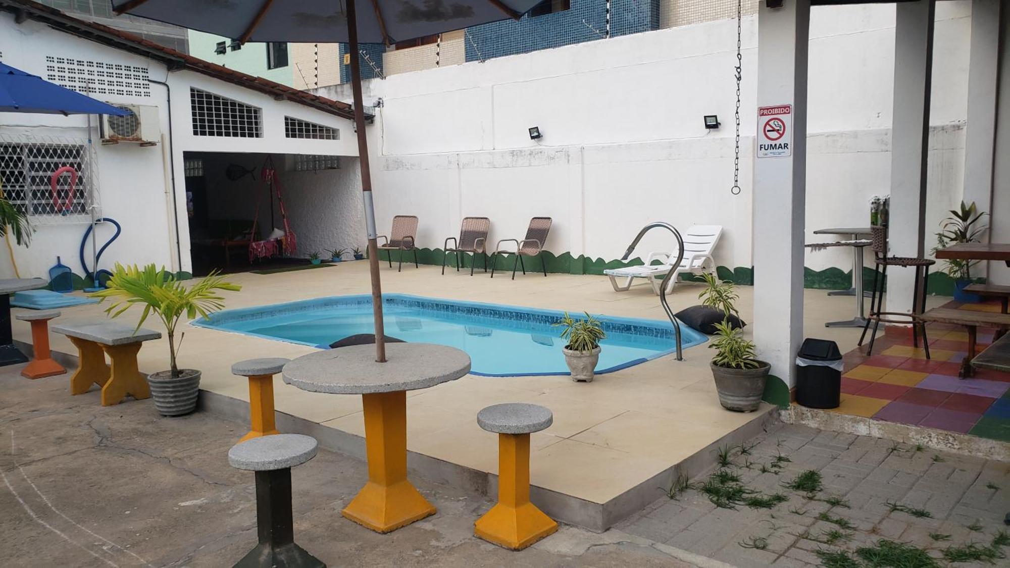 Hostel E Pousada Sol E Mar João Pessoa Esterno foto